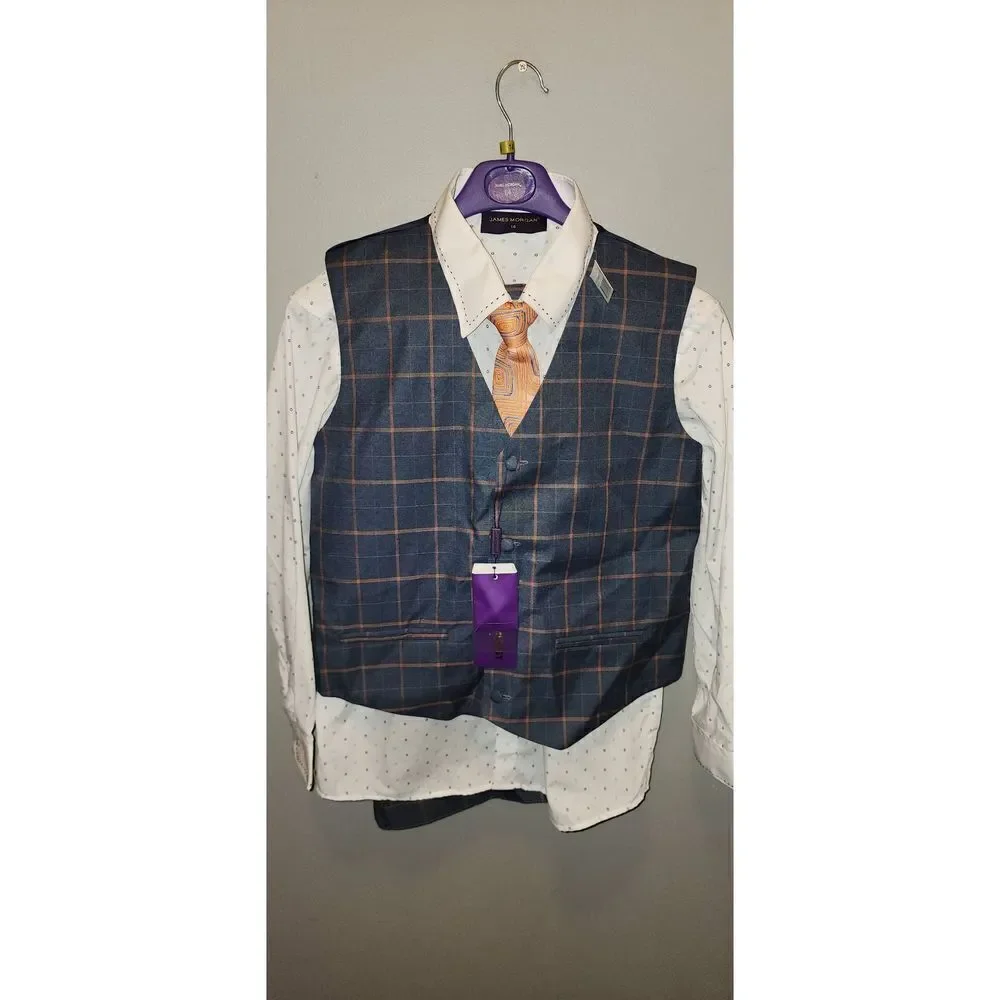 James Morgan 4pc Boys Suit
